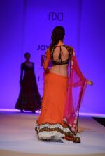 Gauhar Khan walks the ramp for Joy Mitra Show at Wills Lifestyle India Fashion Week 2013 Day 3 in Mumbai on 15th March 2013 (36).JPG